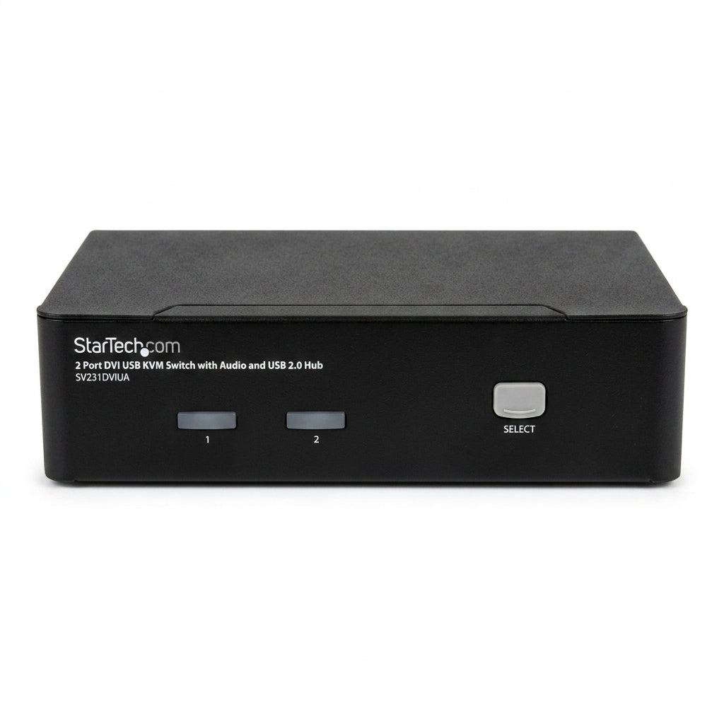 StarTech SV231DVIUA 2-Port DVI USB KVM Switch with Audio