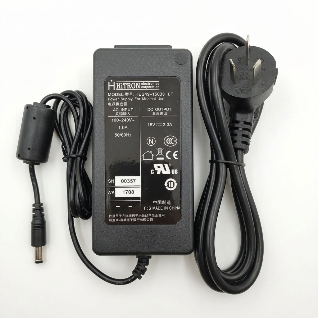 Total Power HES49-15033 15V 3.3A Medical Power Supply