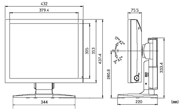 Totoku CV940X 1.3 MP 19-inch Color LCD Monitor