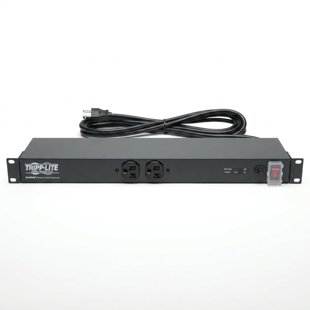 Tripp Lite ISOBAR12ULTRA 12-Outlet 1U Rackmount Surge Protector