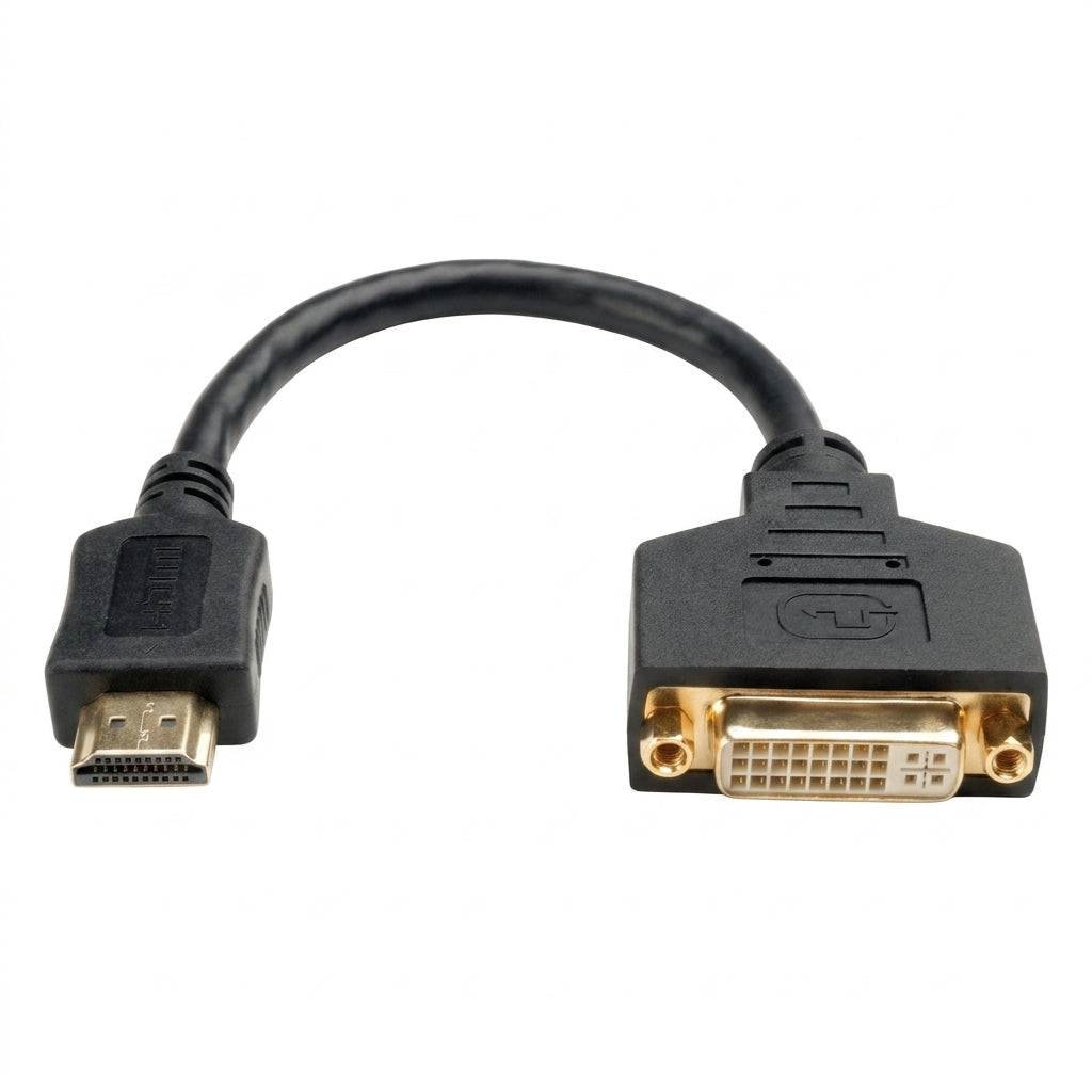 Tripp Lite P132-08N 8-Inch HDMI to DVI-D Cable Adapter