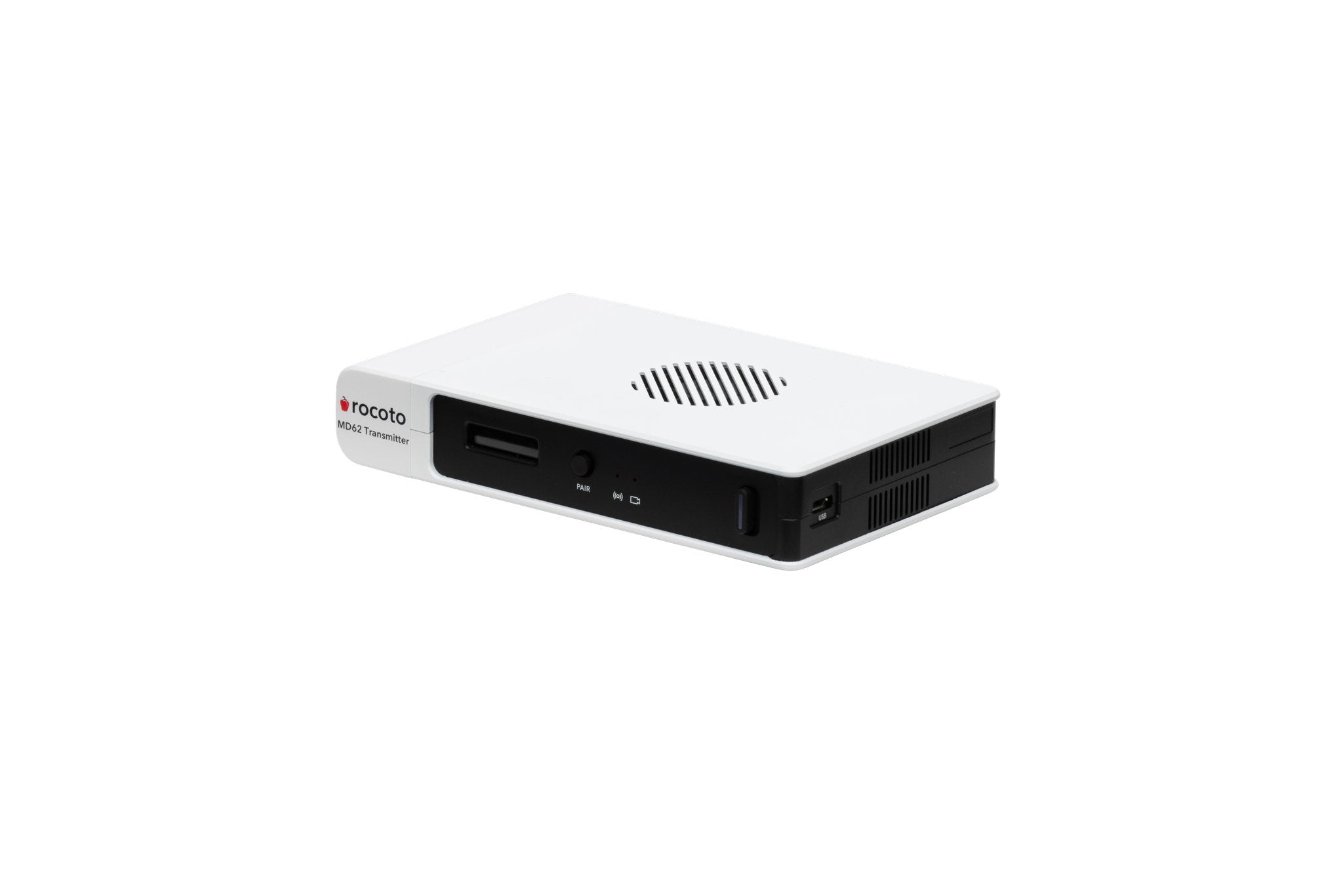 Rocoto MD62 wireless video transmitter side view