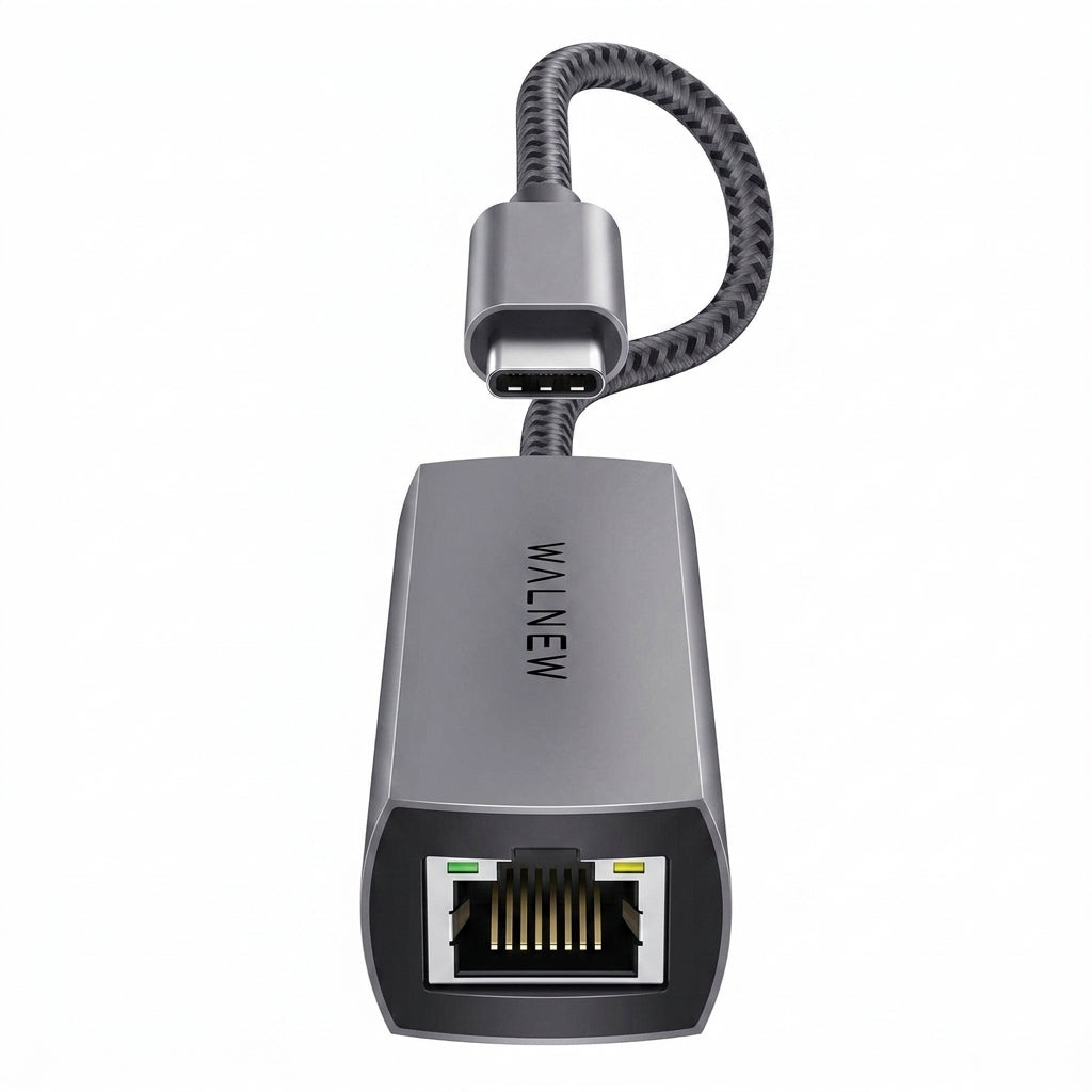 WALNEW WALNEW-USBC-ETH USB-C to Gigabit RJ45 Ethernet Adapter