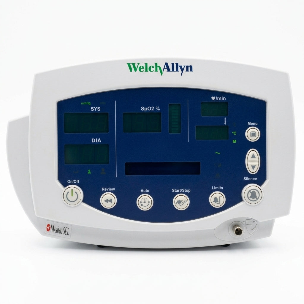 Welch Allyn 53STO Atlas Vital Signs Patient Monitor with Masimo SpO2
