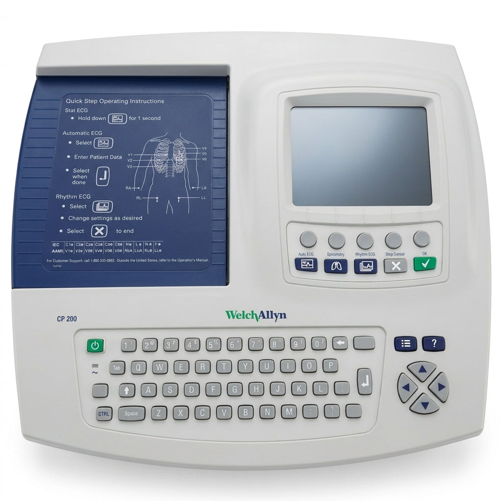Welch Allyn CP200 Portable Electrocardiograph