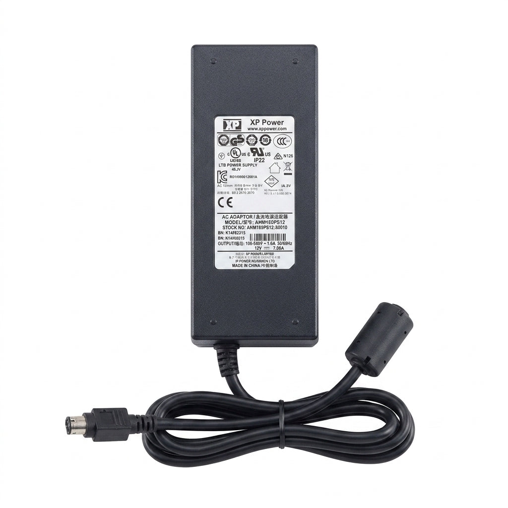 XP Power AHM85PS12 12V 7.08A 4-Pin Medical Grade AC/DC Power Supply