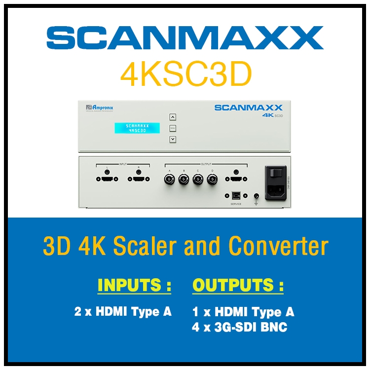 4KSC3D 4K Medical Converter & Scaler