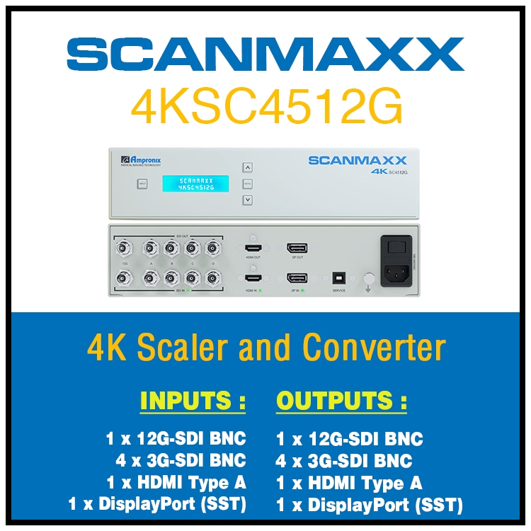 4KSC4512G 4K Medical Converter & Scaler