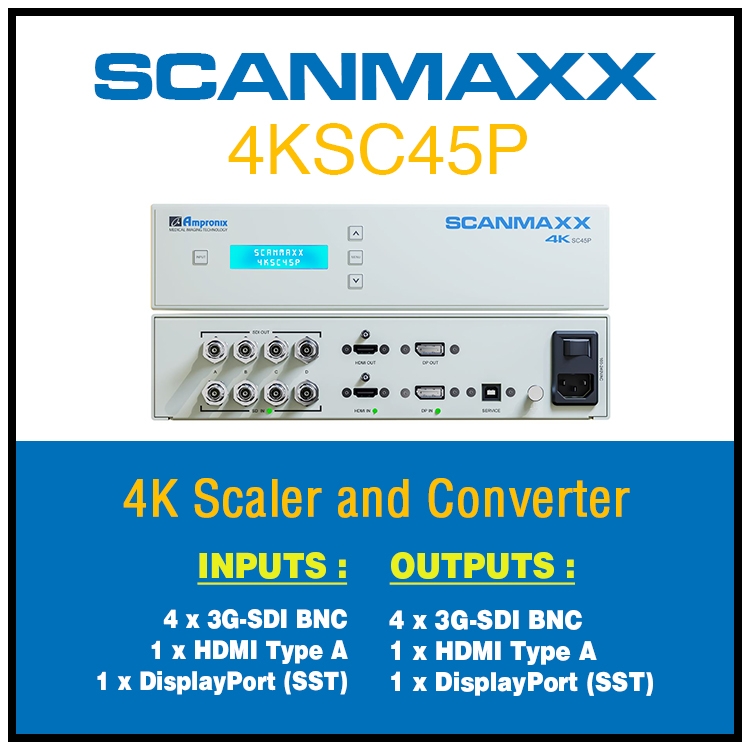 4KSC45P 4K Medical Converter & Scaler