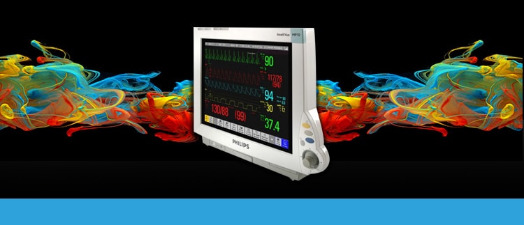 Philips IntelliVue-MP70 (IntellieVue-MP-70) Patient Monitor