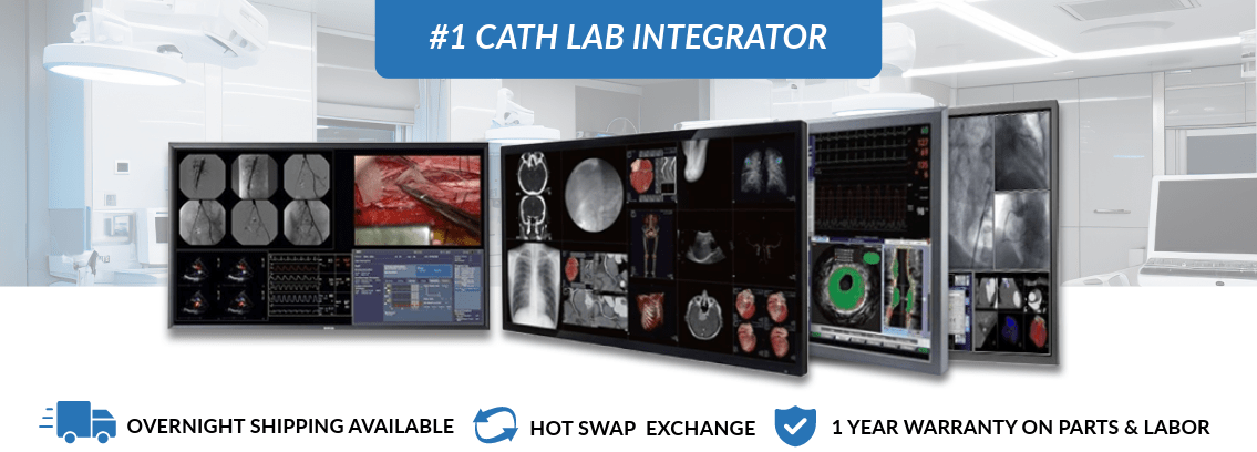 Cath Lab Display Monitors Integration