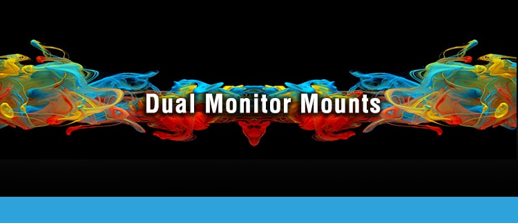 Twin Monitor Mounts for Medical Displays